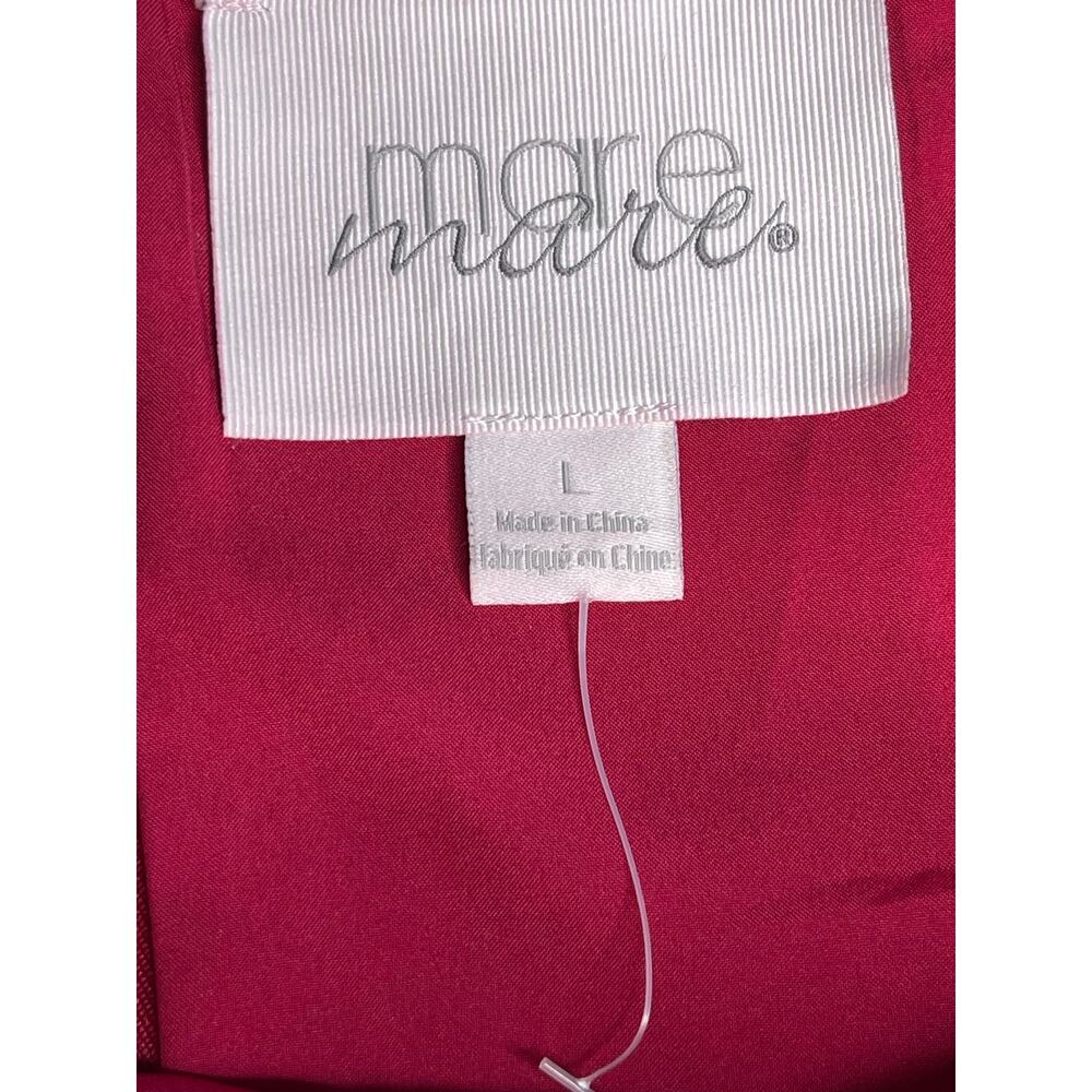 Anthropologie Mare Mare womens Square Neck Shift Mini Dress size L - Picture 6 of 10